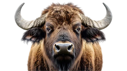  Majestic Buffalo Close-Up Portrait © Komkrit