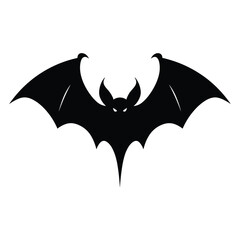 Bat silhouette vector