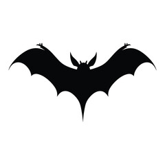 Bat silhouette vector