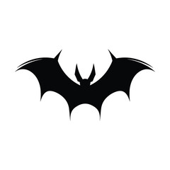 Bat silhouette vector