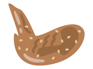 手羽先のイラスト