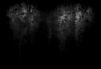 Abstract neutral black grey grainy texture gradient background