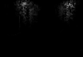 Fototapeta premium Black wall grunge texture