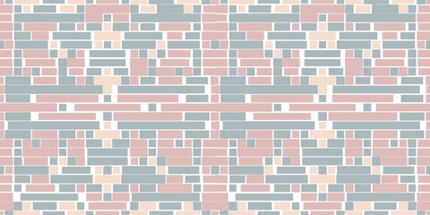 Fototapeta premium Ethnic Design Arabic Pattern Designfolk Embroidery, Aztec Geometric Ornament Print. Design for Carpet, Wallpaper, Clothing, Wrapping, Fabric