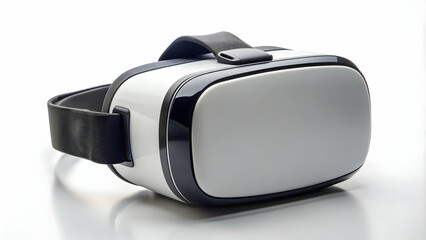 Fototapeta premium VR headset on white background, virtual reality glasses, virtual reality, technology, innovation,digital
