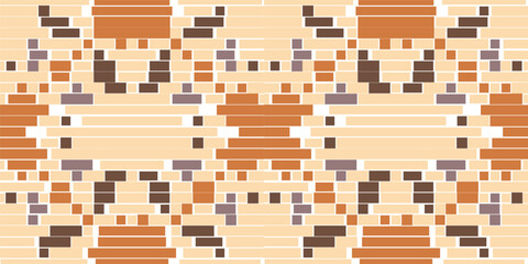 Moroccan Seamless Abstract Geometric Patternfolk Embroidery, Aztec Geometric Ornament Print. Design for Carpet, Wallpaper, Clothing, Wrapping, Fabric