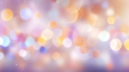 Obraz premium Abstract Bokeh Background with Pastel Colors