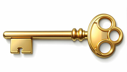 An image of a shiny golden key with a label attached to it , gold, key, label, shiny, metallic, object, security, access