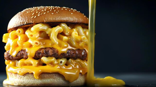 Mac and Cheese Burger