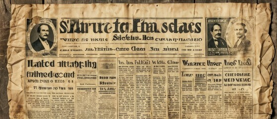 Old Newspaper Article