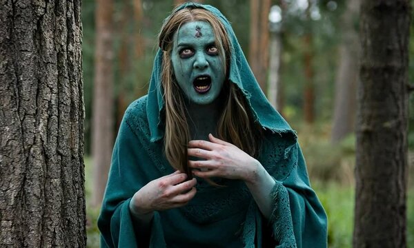 Banshee (Irish Mythology) A spectral figure in Irish mythology that foretells death.The Banshee's shrill cry is a harbinger of doom.