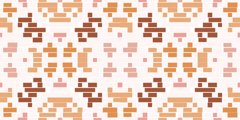 Ethnic Design Geometric Pattern Backgroundfolk Embroidery, Aztec Geometric Ornament Print. Design for Carpet, Wallpaper, Clothing, Wrapping, Fabric