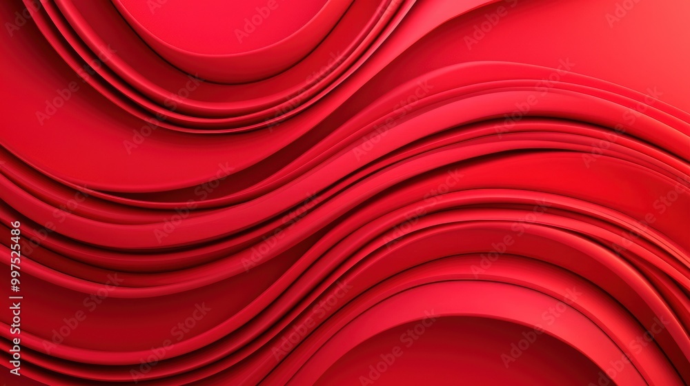 Poster abstract red waves texture background, perfect for design projects.