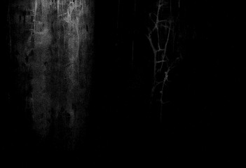 Black wall grunge texture