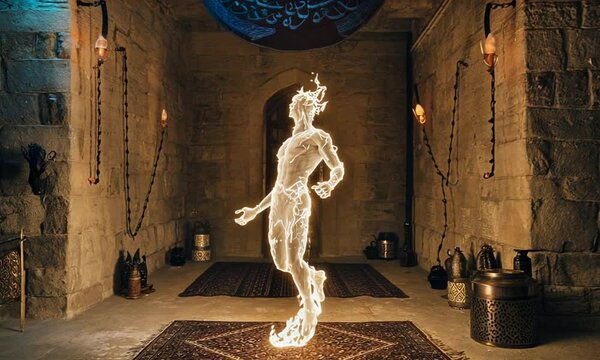 In Islamic mythology, Djinn are fire-like beings that can shapeshift and influence human fate. This video looks at stories about these creatures in the Quran and Hadith.