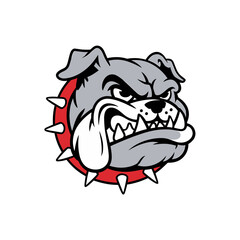 bull dog masco tvector illustration