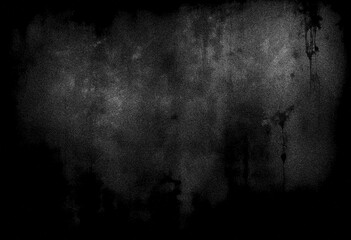 Black wall texture background, grainy texture background