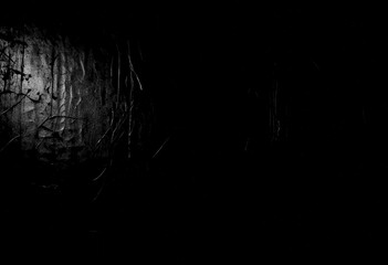 Black wall texture background, grainy texture background