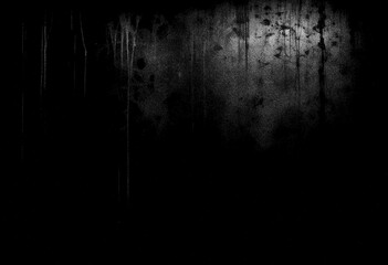 Black wall texture background, grainy texture background
