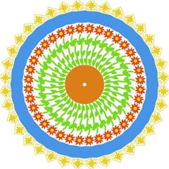 abstract round background