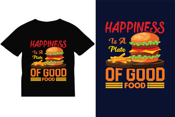 Food Typography T-shirt Design