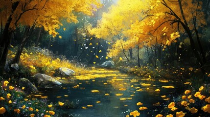 reflection in the water