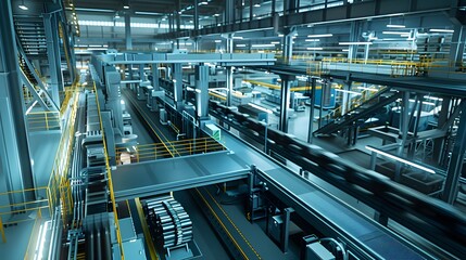 Fototapeta premium Envision a pharmaceutical manufacturing plant where Safety Instrumented Systems control chemical processes, ensuring safe reactions and preventing contamination risks