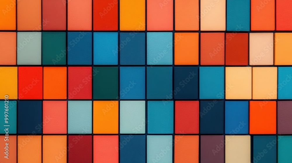 Poster custom color schemes for web design projects