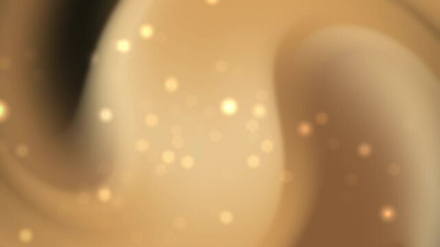 Gold gradient background with light gold and white scattered bokeh perfect for festive designs, holiday themes, or elegant presentations.