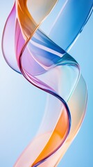 abstract blue wave background