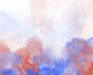 Obraz premium Abstract watercolor textured background. Design for your date, postcard, banner, logo.