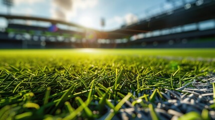 Athletic Field: A large outdoor space for sports such as soccer, rugby, or track and field, equipped with bleachers and lighting for nighttime events and practices.
