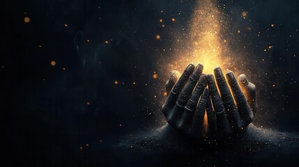 Lakshmi surrounded by glowing auras, her hands blessing the world with spiritual and material wealth, Lakshmi aura, divine wealth, blessings