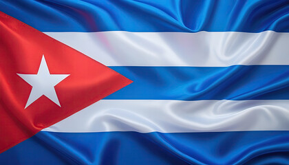 Cuban flag for national Day or Independence Day of cuba