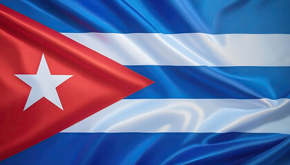 Cuban flag for national Day or Independence Day of cuba