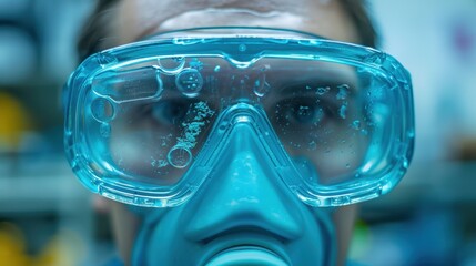 Safety Goggles: Protective eyewear designed with shatterproof lenses to safeguard eyes from dust, debris, and chemicals during construction, sanding, or cutting tasks.
