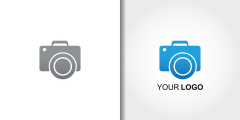 Minimalist Camera Outline Logo