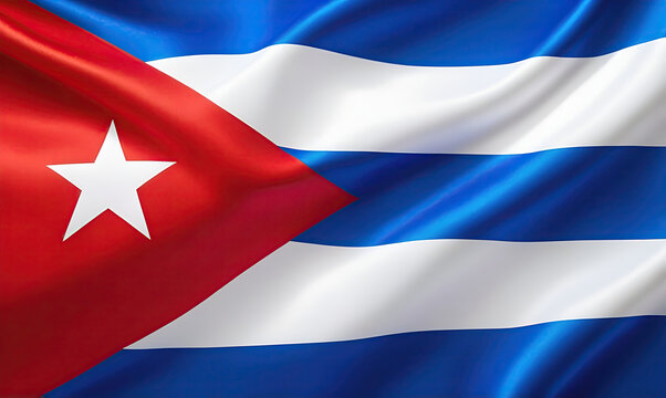 Cuban flag for national Day or Independence Day of cuba
