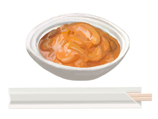 イカの塩辛（割り箸付き）