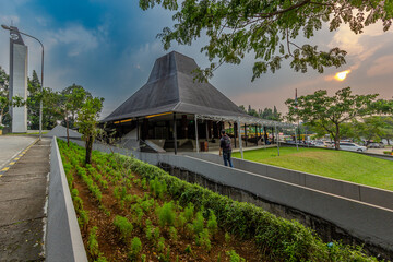 gazebo in the park