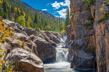 Poudre Falls in the Autumn