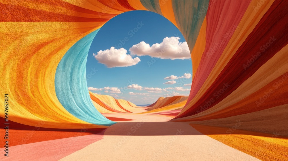 Poster digital evolution: ai tool enabling seamless transition from 2d art to immersive 3d vr environments
