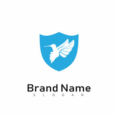 bird logo wing design animal symbol