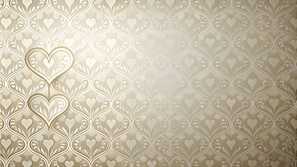 Fototapeta premium Sleek and elegant minimalist wallpaper design featuring love motifs , love, minimal, simple, heart, abstract, geometric