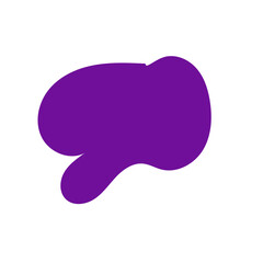 Orange purple abstract shapes vectors