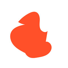 Orange purple abstract shapes vectors