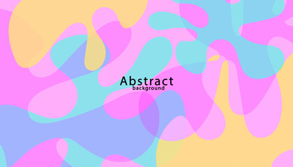 abstract pink green yellow purple background 