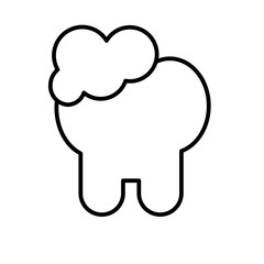 Medical Icon Clean teeth