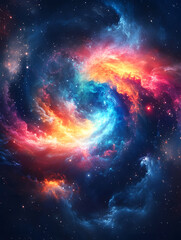 Obraz premium graphics of space, planets, and astronauts on a white background.