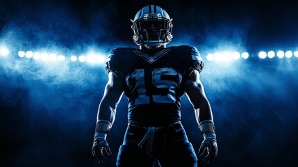 Naklejka premium “Shrouded Showdown: The Foggy Arena”